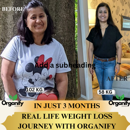 Organify Herbal Shape In Fit - Weight loss Capsules with Ayurvedic (60 Capsules)