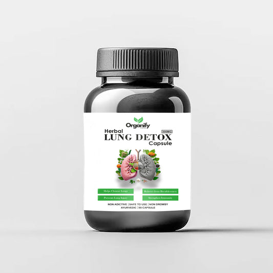 Organify® Herbal Tar BreathEase helps to detox your lungs and your respiratory system eliminate waste caused by smoking, air pollution, and environmental toxins.